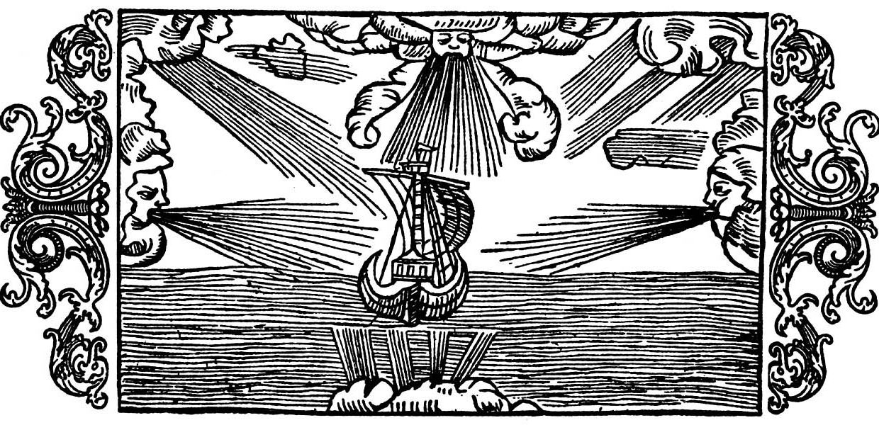 Olaus Magnus - On the Names of the Winds and Their Effects.