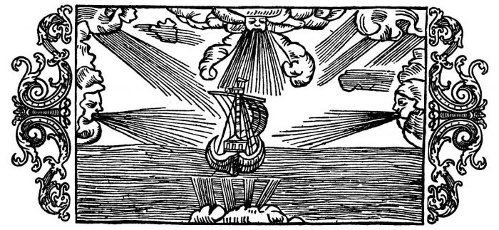 Olaus Magnus - On the Names of the Winds and Their Effects.