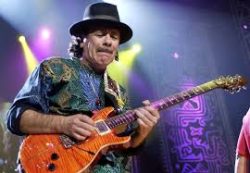 The legendary Carlos Santana