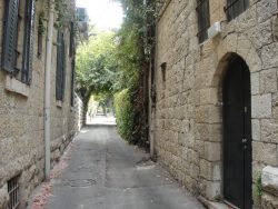 German Colony alley
