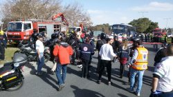 a truck driven by an Arab citizen of Israel, plowed into a group of uniformed Israel Defense Forces (IDF) soldiers disembarking from a bus on the Armon Hanatziv Esplanade in Jerusalem’s