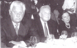 Gilbert Herbert with President Weitzman 