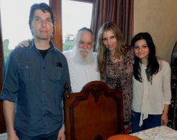 Melech visits Family in LA