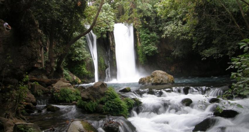 Banias Waterfall, Israel pic:exploreisrael.com