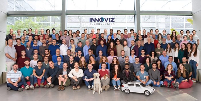 The Innoviz Technologies team made up of 150 employees. Courtesy.