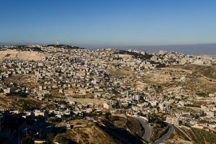 View of the Jabel Mukaber neighborhood in eastern Yerushalayim. (Mendy Hechtman/Flash90)