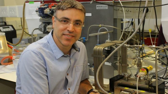 Prof. Hossam Haick at the Technion. Photo by Yoav Bahar
